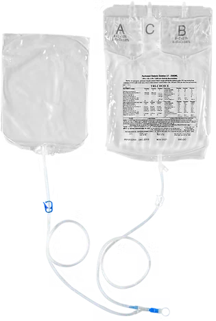 Mitra Tri-Choice multi-chamber CAPD fluid bag