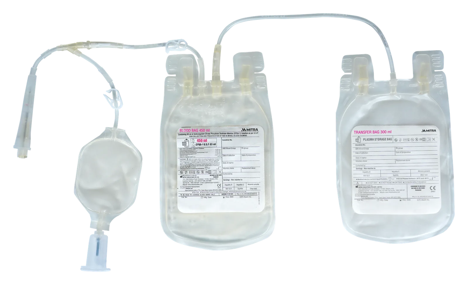 Double Blood Bag