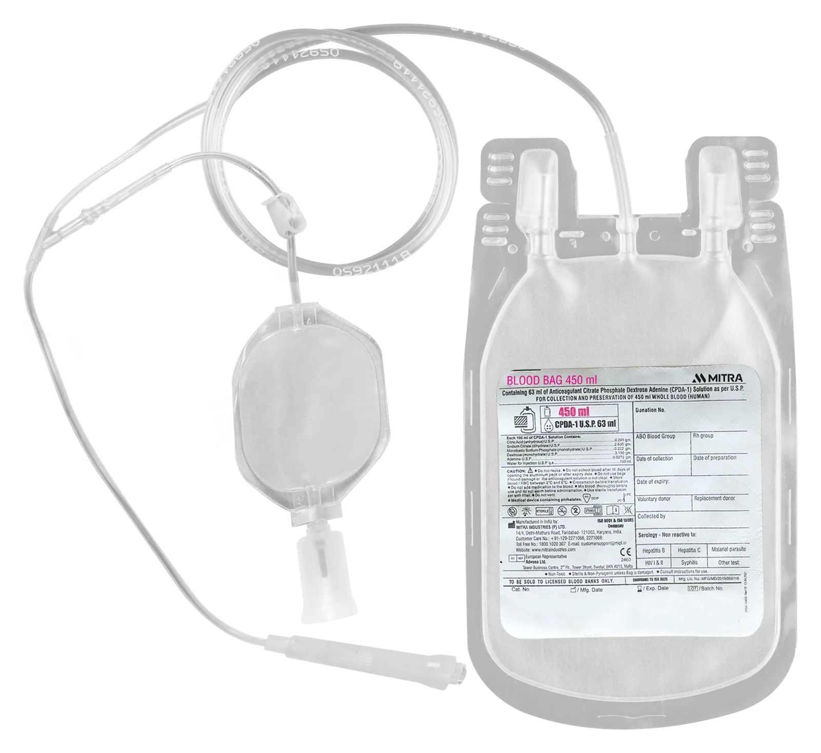 Single Blood Bag